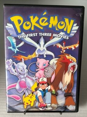 Pokemon The First Three Movies DVD